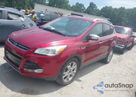 2014 Ford Escape Titanium из США, поврежденный, VIN 1FMCU9J91EUA87082